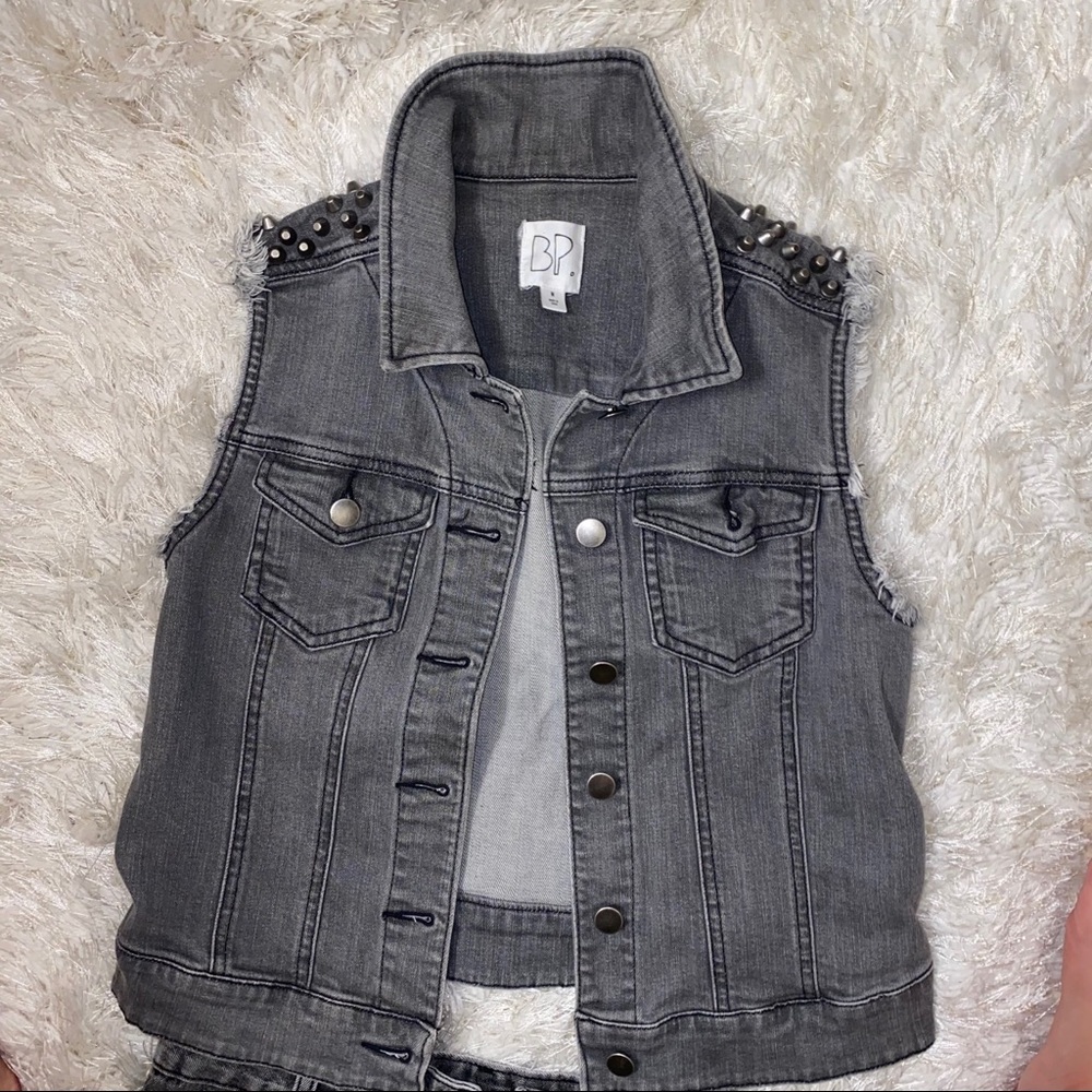 Denim vest